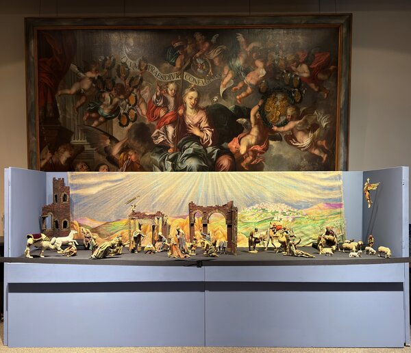 Bild vergrößern: Osterriederkrippe